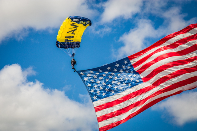 Sound of Speed Air Show performs for community above Missouri
